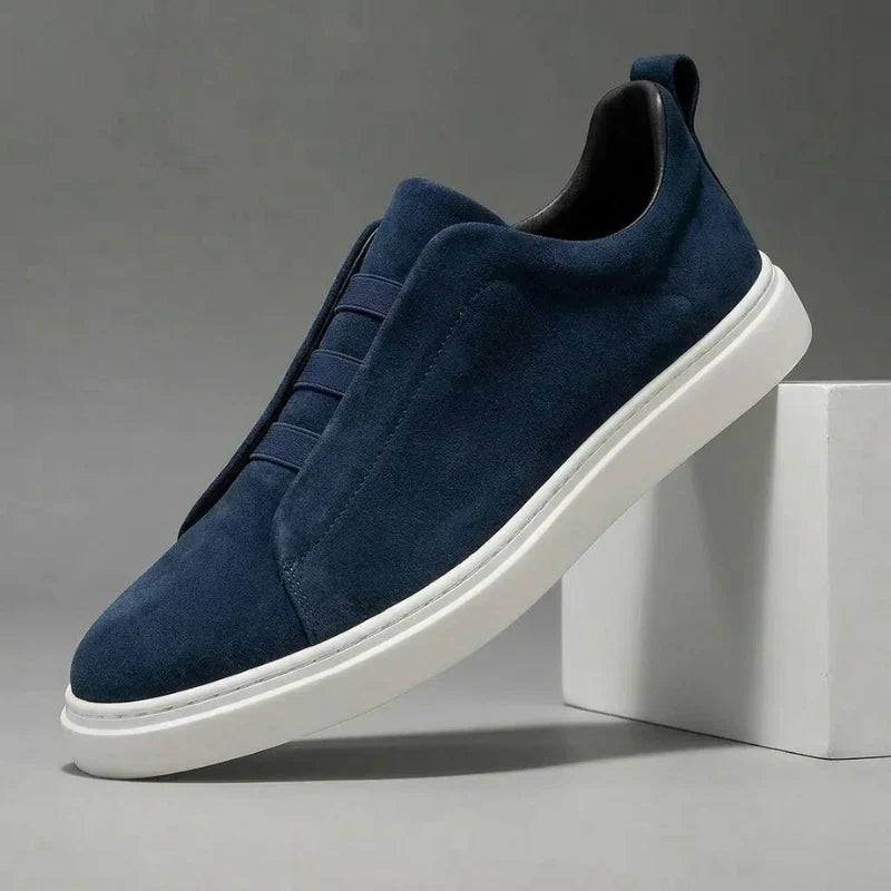 Eleganckie Zamszowe Sneakersy