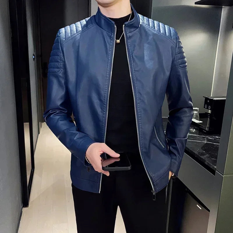 Kacper | Skórzana kurtka motocyklowa