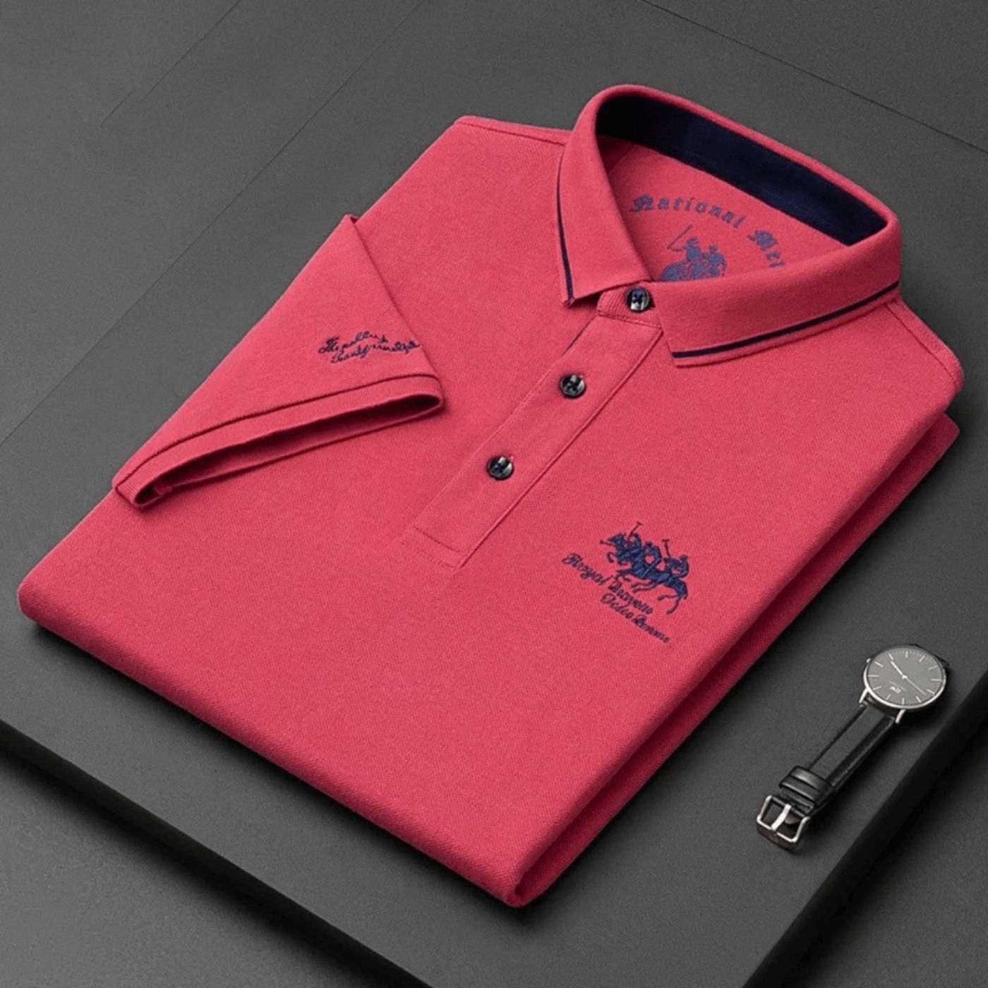 Pietrek | Luksusowa koszulka polo