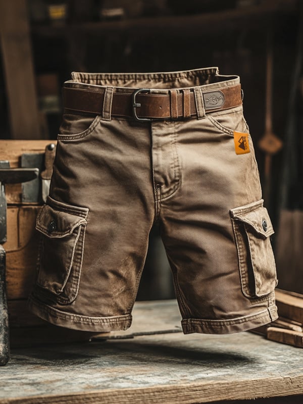 Szorty cargo Bartek - Khaki