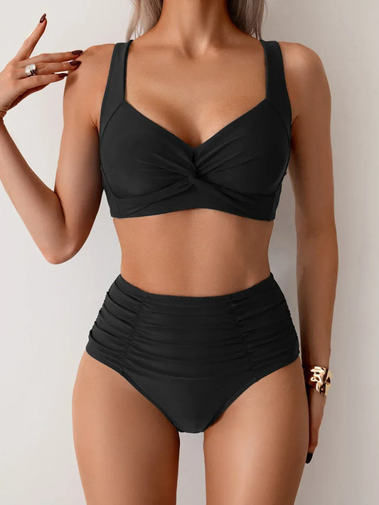 Kalina | Bikini modelujące z wysokim stanem