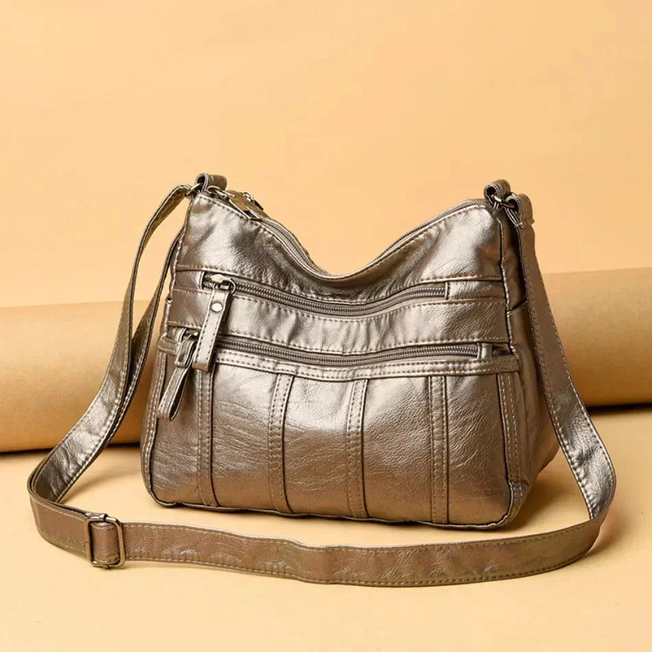 Teresa - skórzana torba typu crossbody